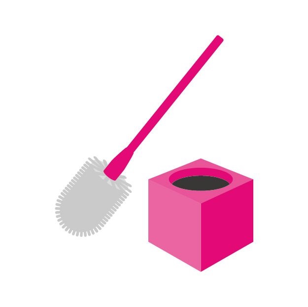 ミニマリスト必見　使い捨てトイレ掃除棒